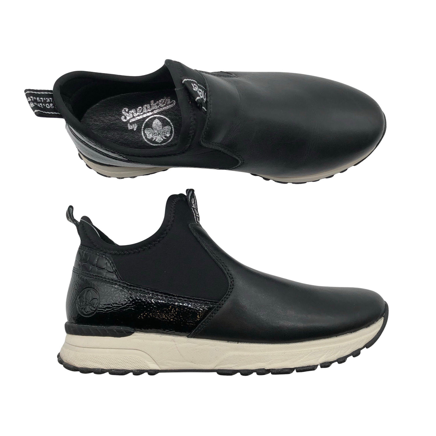Unisex Rieker - Poolsaapad, suurus 39 - Must (1)