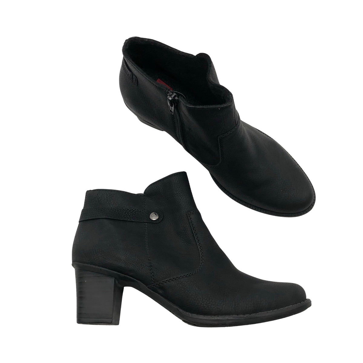 Unisex Rieker - Poolsaapad, suurus 39 - Must (1)