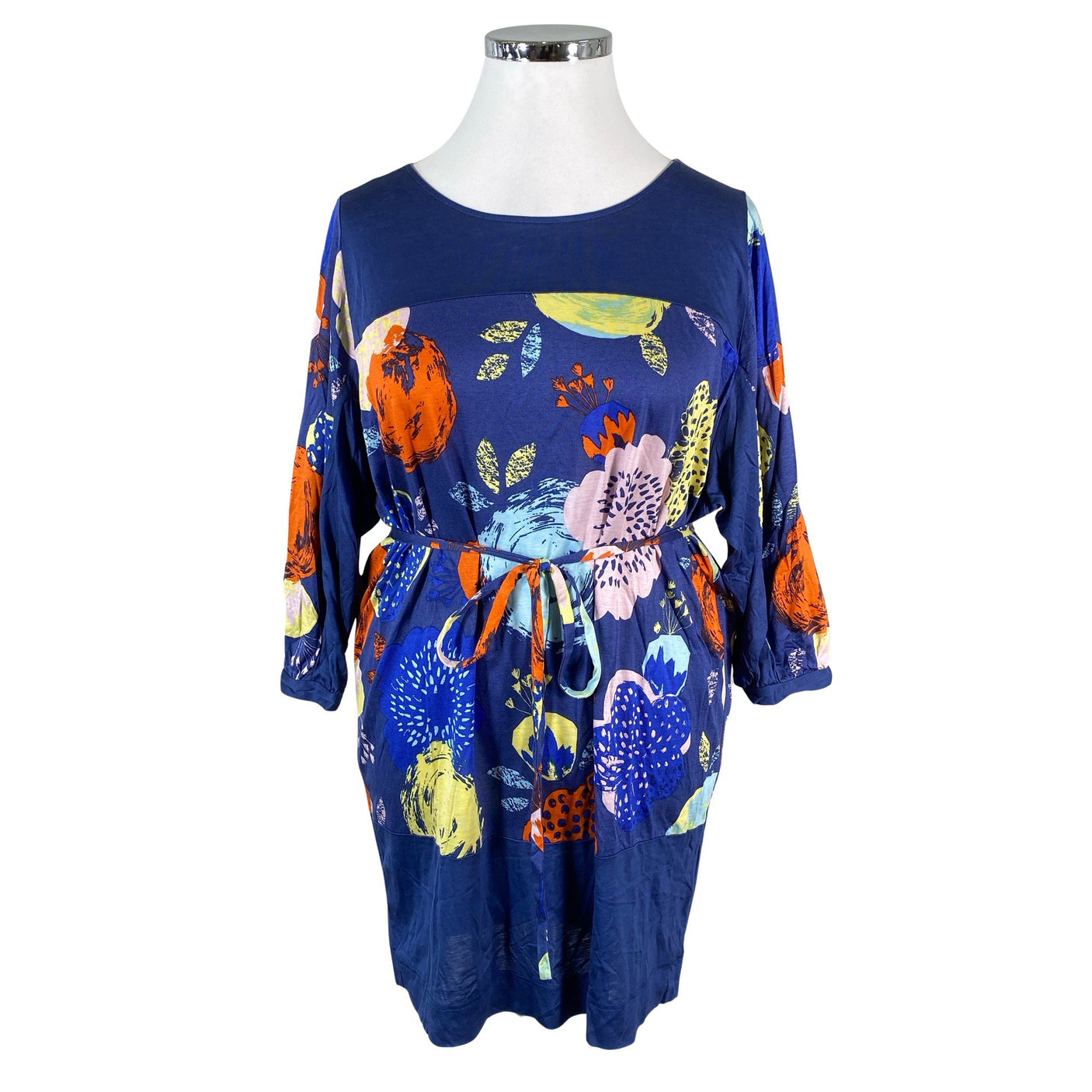 Unisex Marimekko - Trikotaažist tuunika, suurus 42 - Sinine (1)