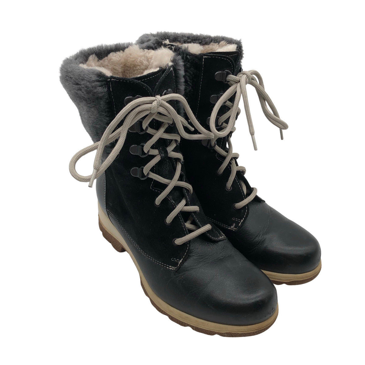 Unisex Janita - Talvejalanõud, suurus 37 - Must (2)