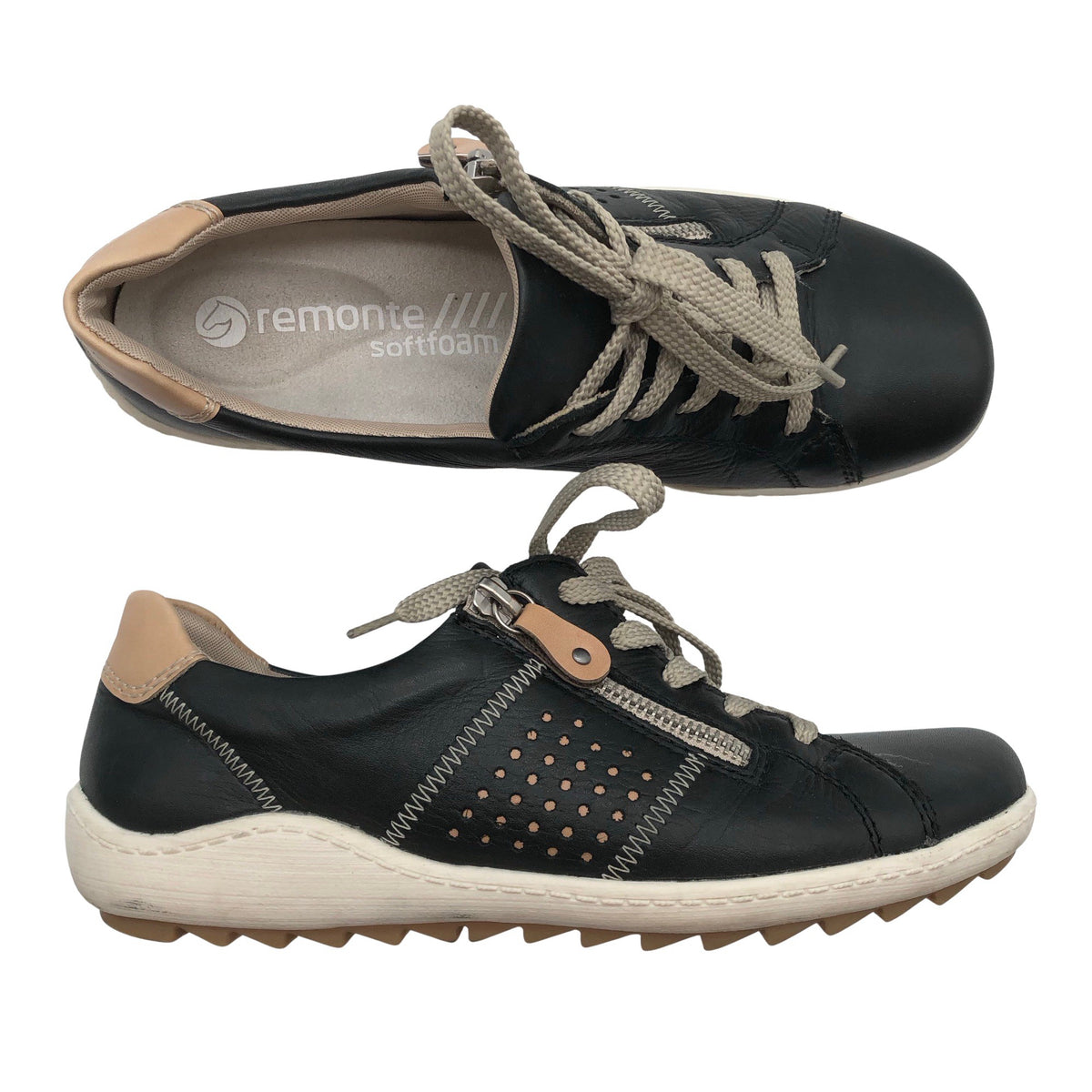 Unisex Remonte - Tennised, suurus 38 - Must (1)