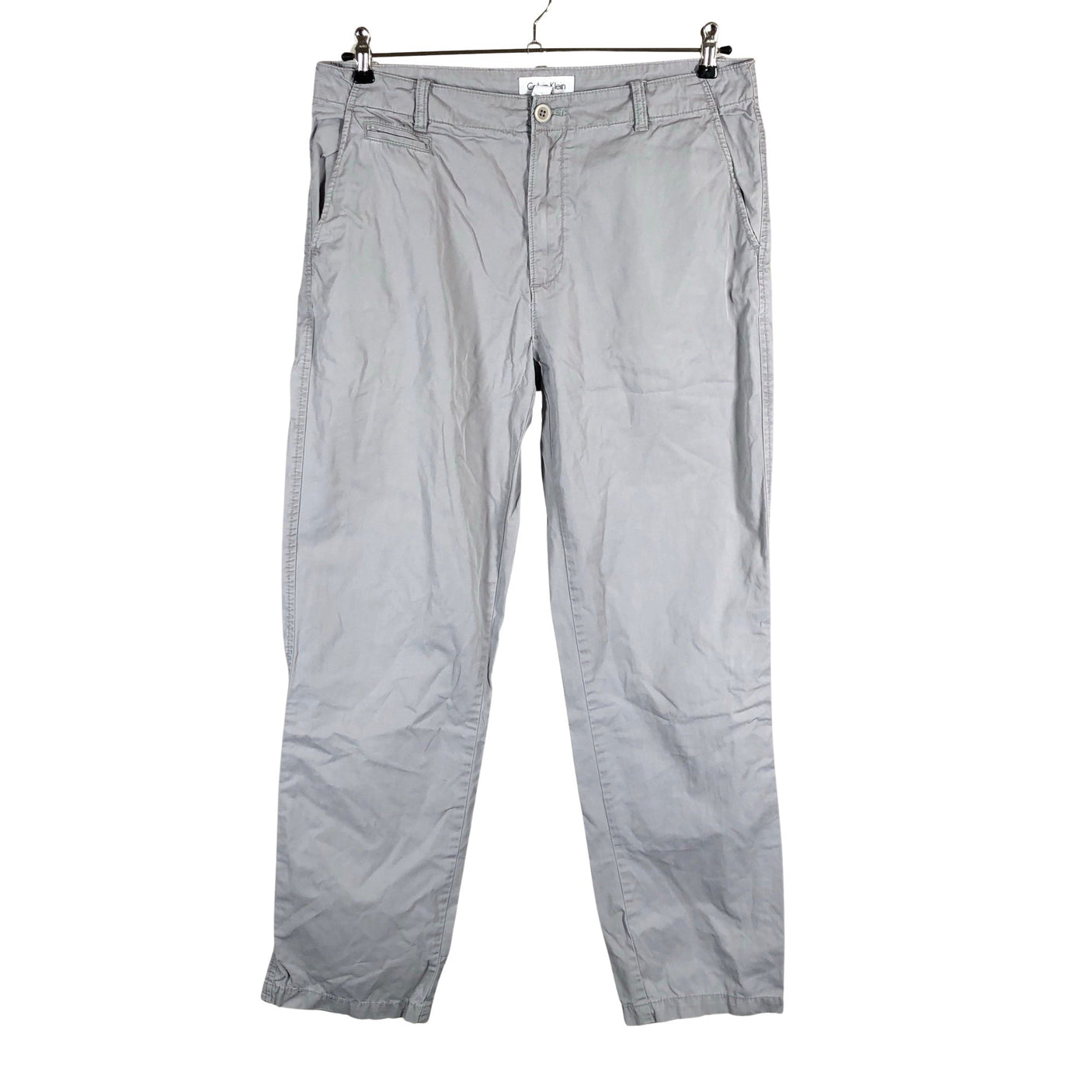 Unisex Calvin Klein - Chino-püksid, suurus W34 - Hall (1)