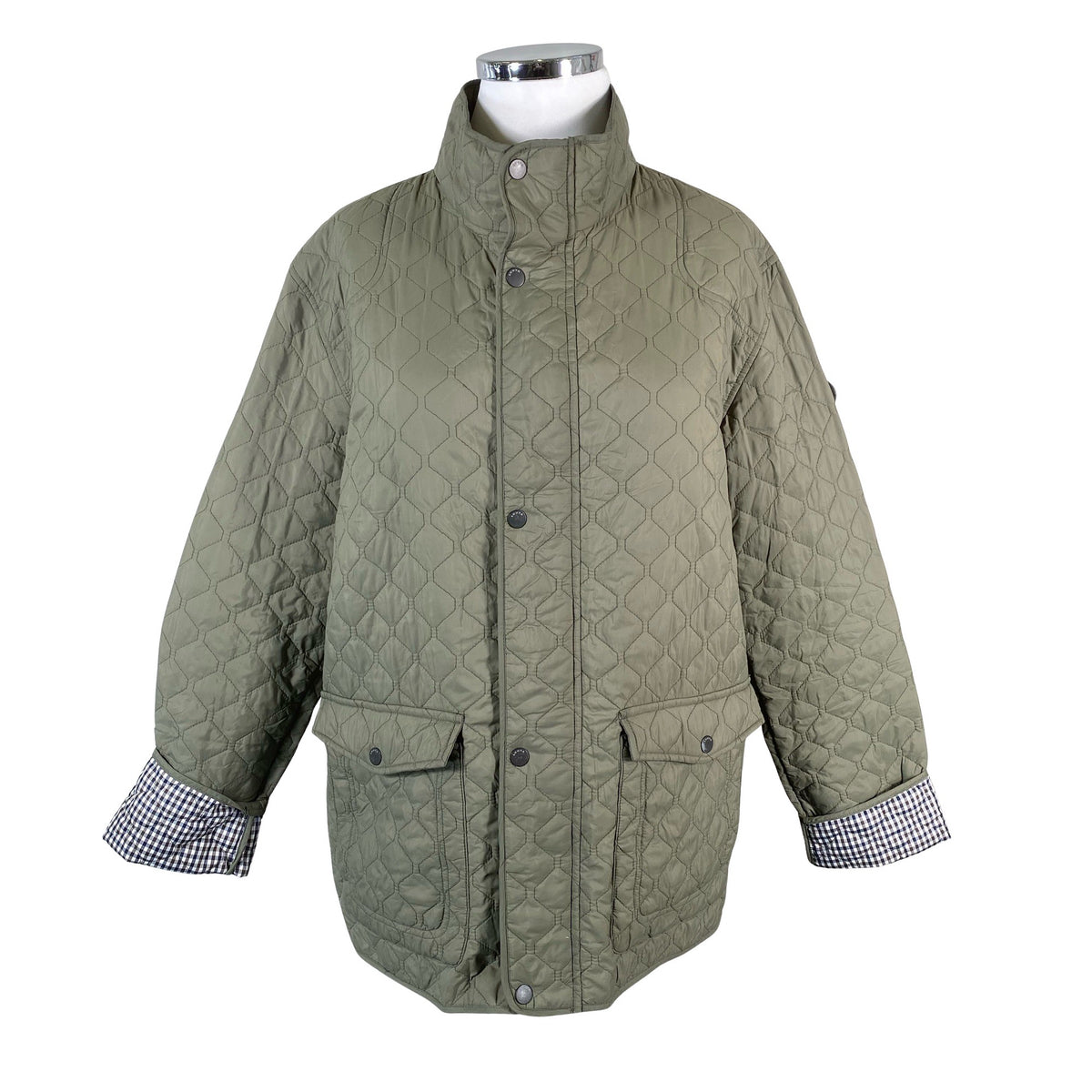 Unisex Luhta - Tepitud jope, suurus 50 - Roheline (1)