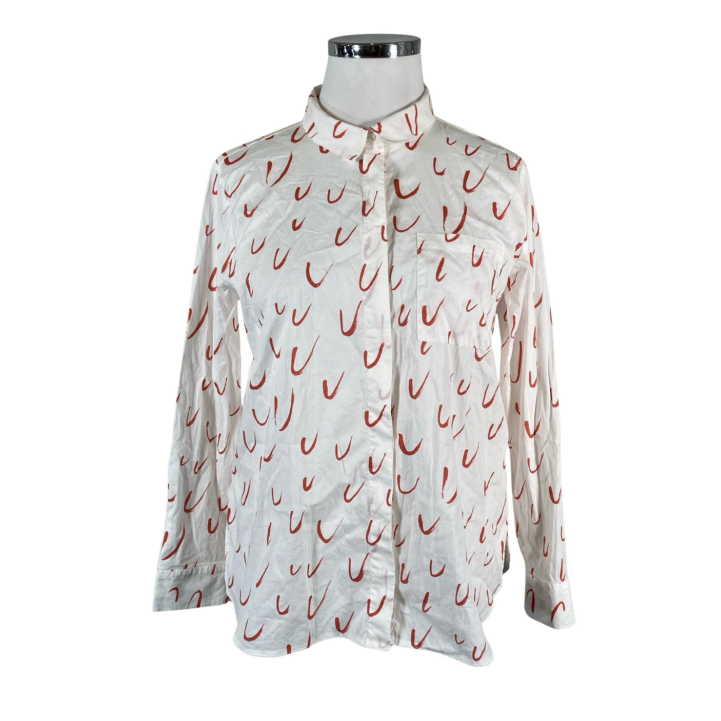 Unisex Nanso - Triiksärk, suurus 42 - Valge (1)