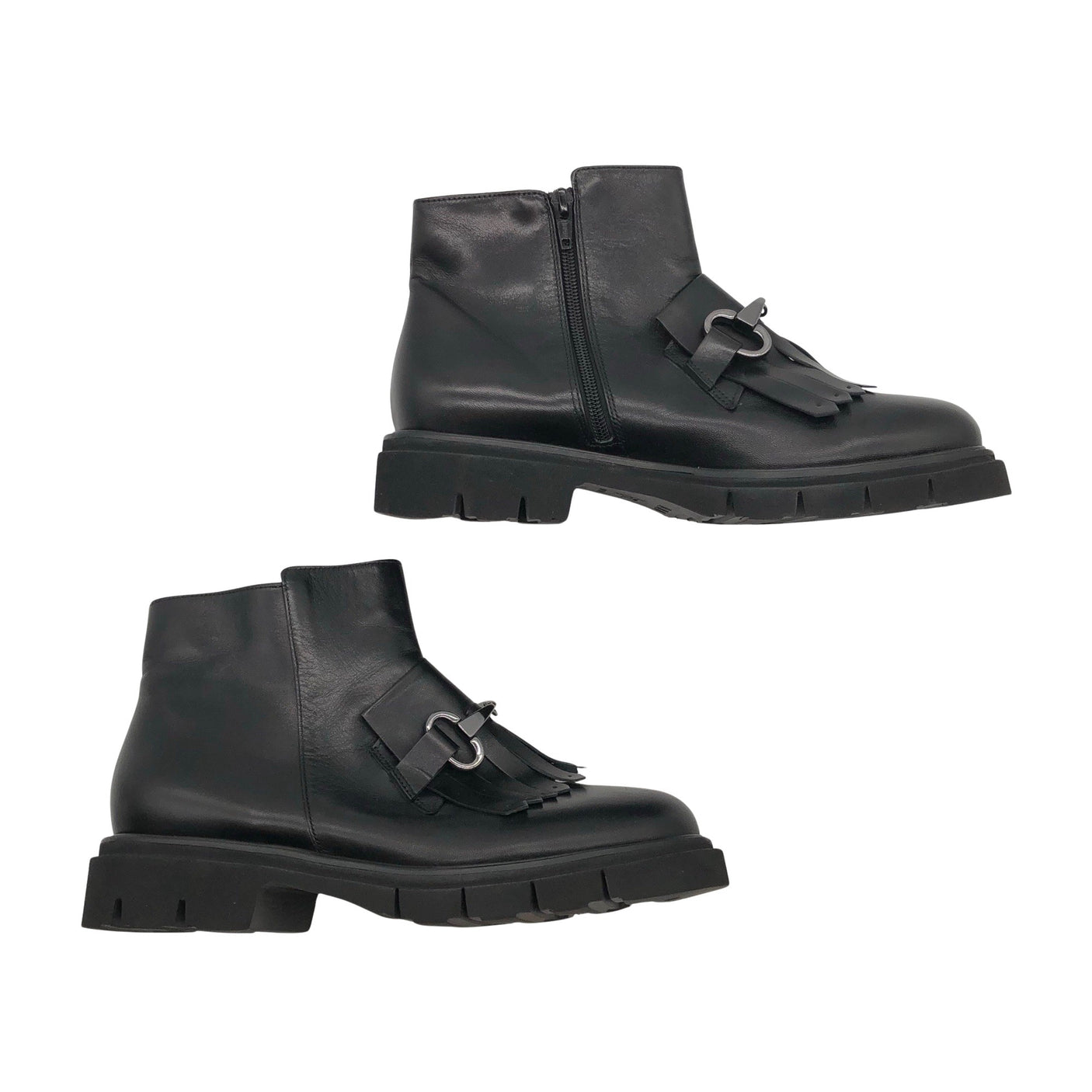 Unisex Luca Grossi - Poolsaapad, suurus 41 - Must (1)