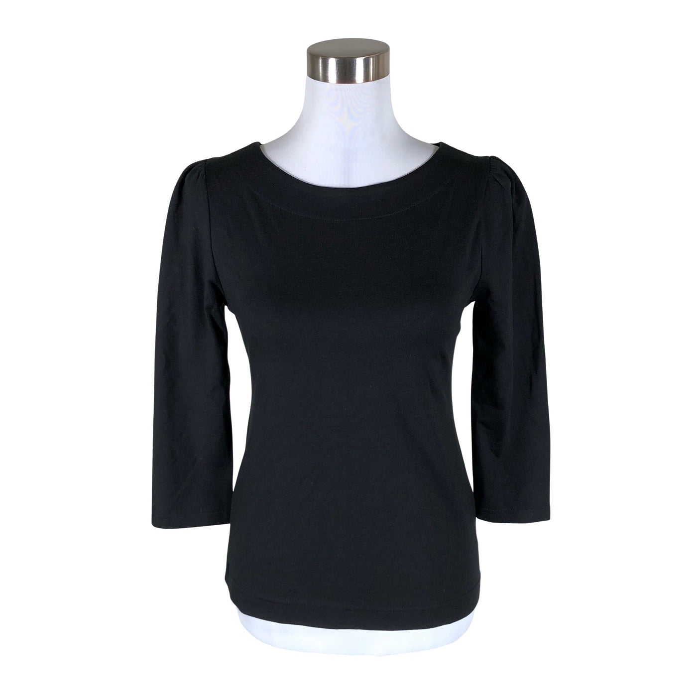 Unisex NOSH - Trikotaažist pluus, suurus 36 - Must (1)