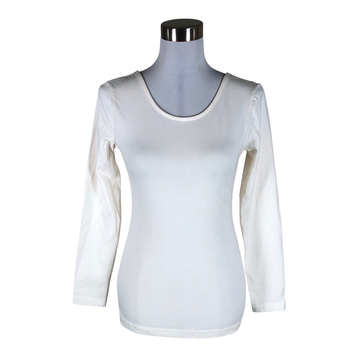 Unisex NOSH - Trikotaažist pluus, suurus 34 - Looduslik valge (1)