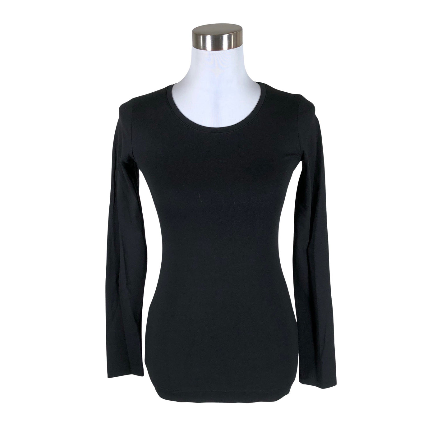 Unisex NOSH - Trikotaažist pluus, suurus 34 - Must (1)