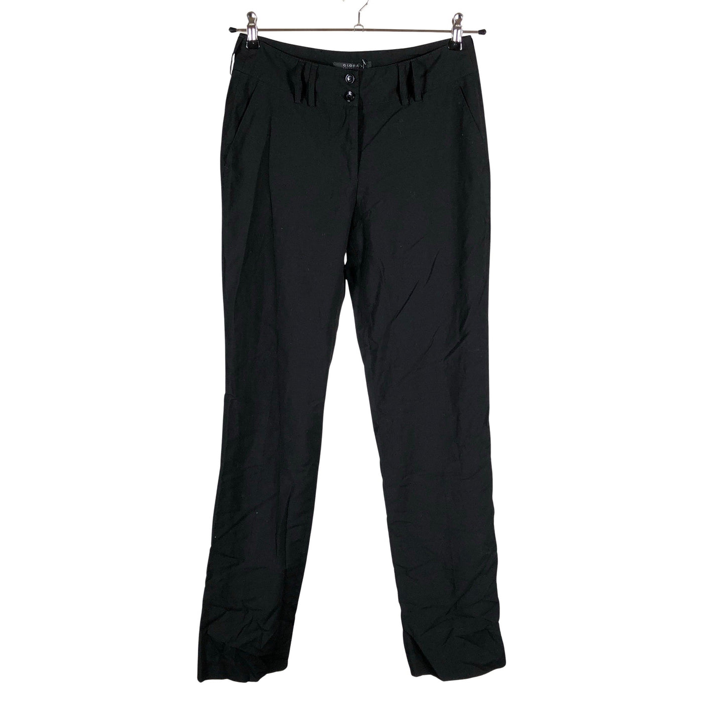 Unisex Global - Mittevenivad püksid, suurus 36 - Must (1)