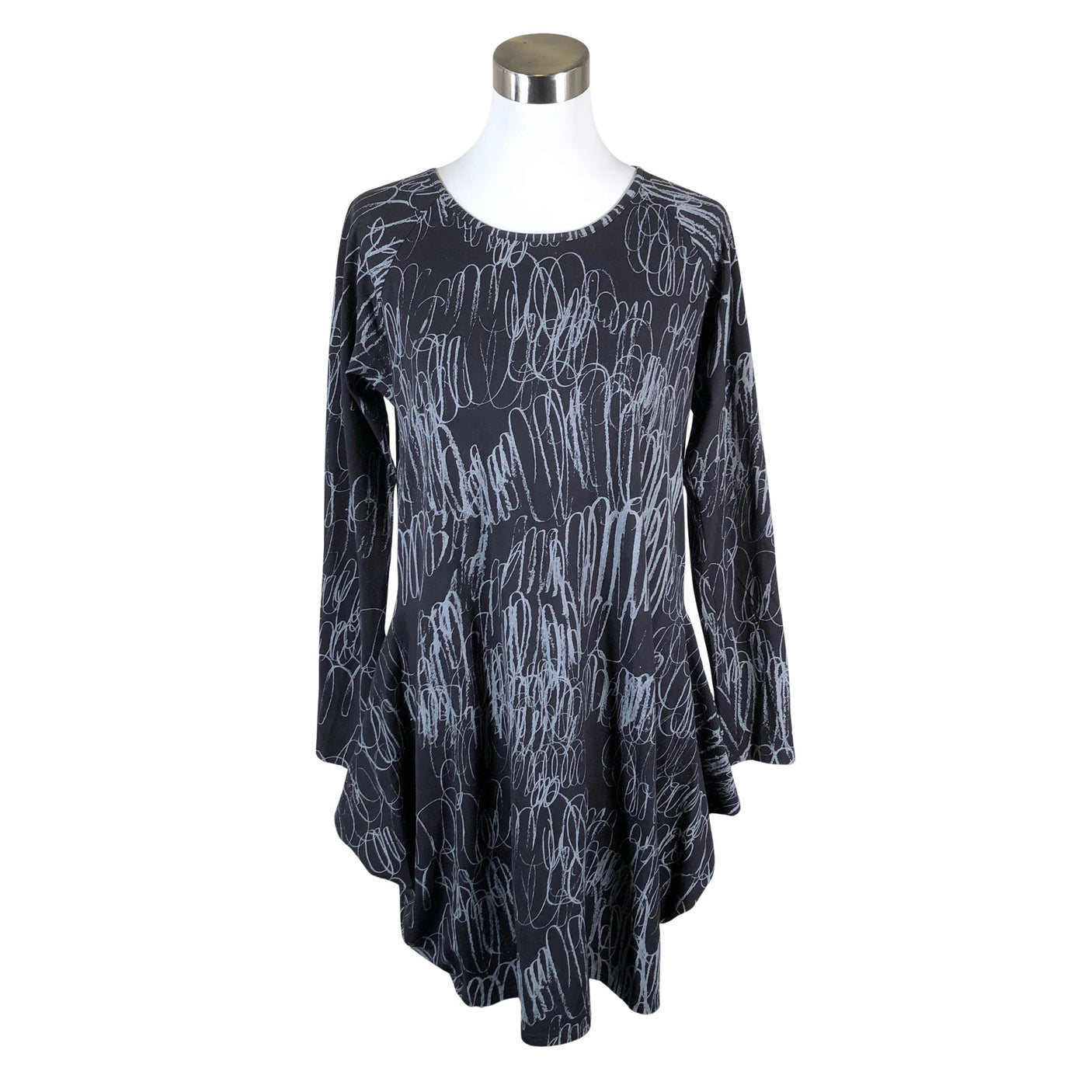 Unisex Papu - Trikotaažist kleit, suurus 40 - Hall (1)