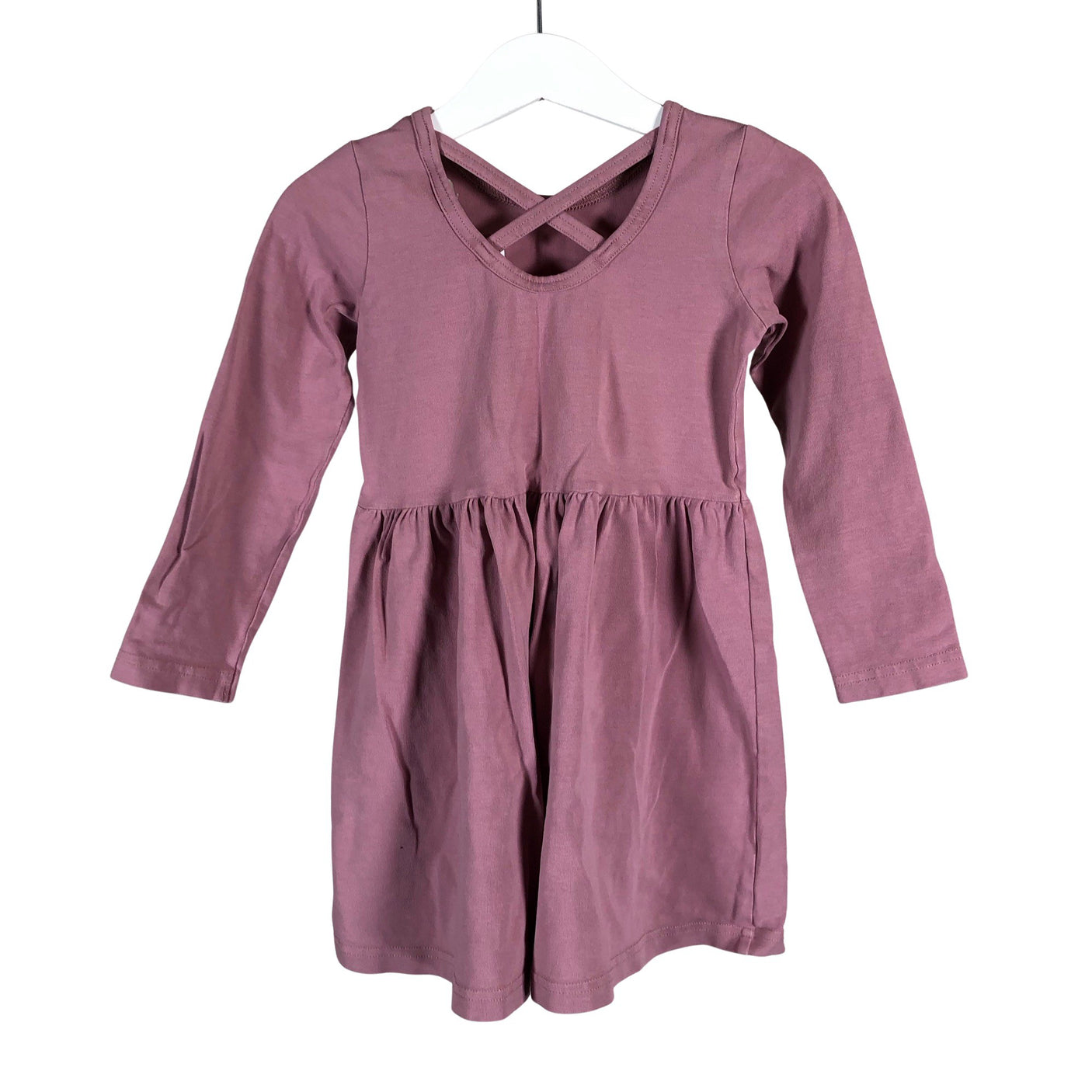 Unisex Kaiko - Trikotaažist kleit, suurus 98 - 104 - Heleroosa (2)