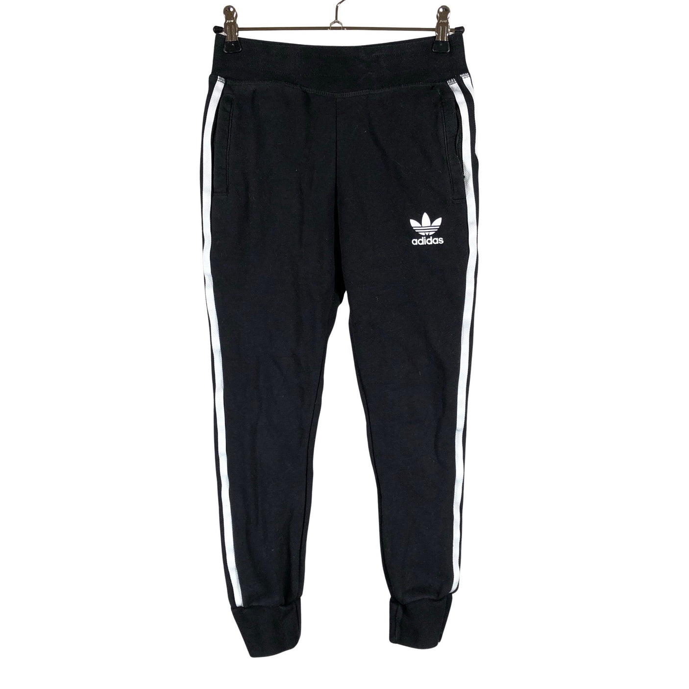 Unisex Adidas - Dressikangast püksid, suurus 122 - 128 - Must (1)