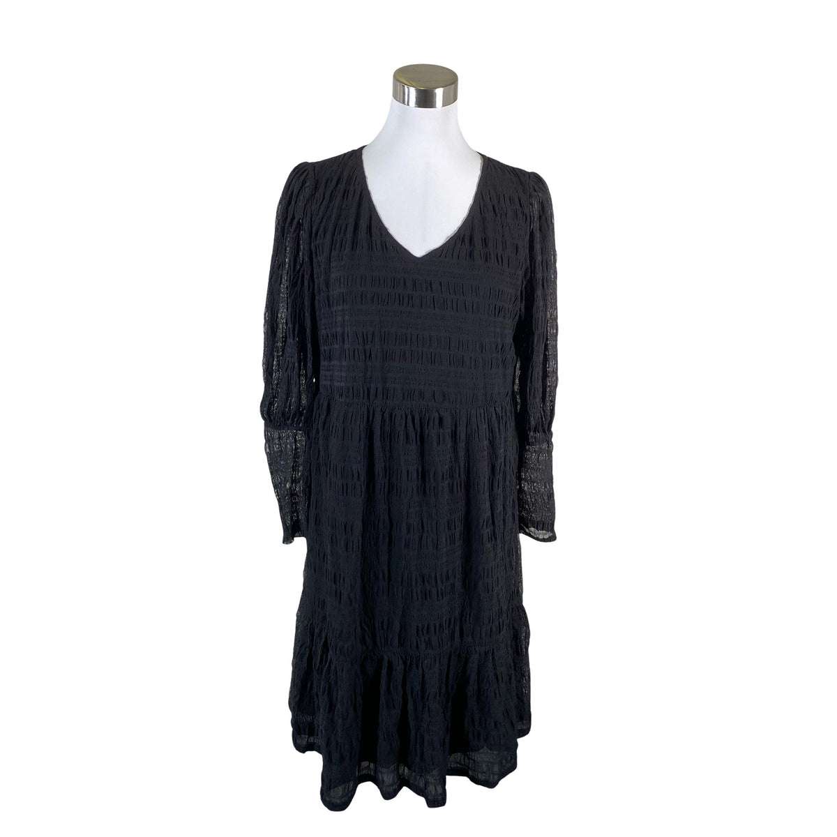 Unisex Cream - Trikotaažist kleit, suurus 40 - Must (1)