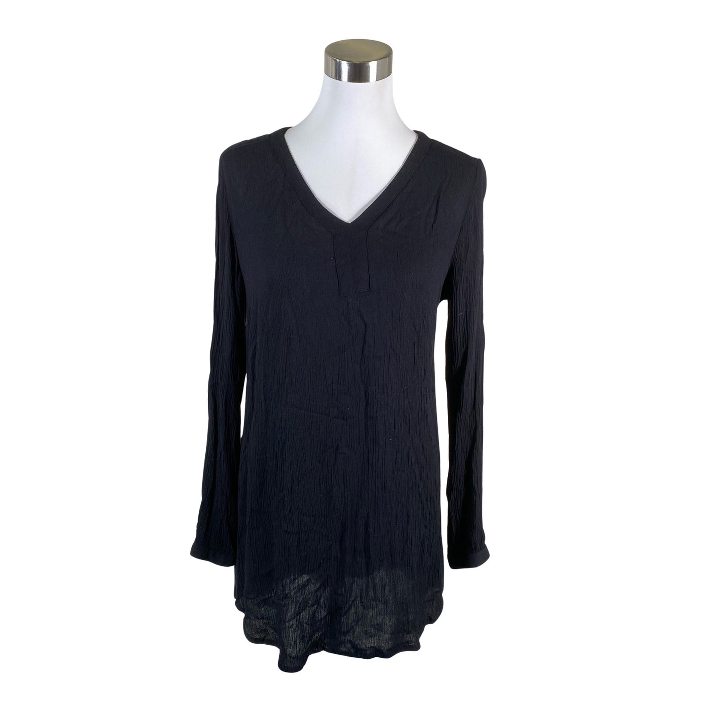 Unisex Kaffe - Mitteveniv tuunika, suurus 40 - Must (1)