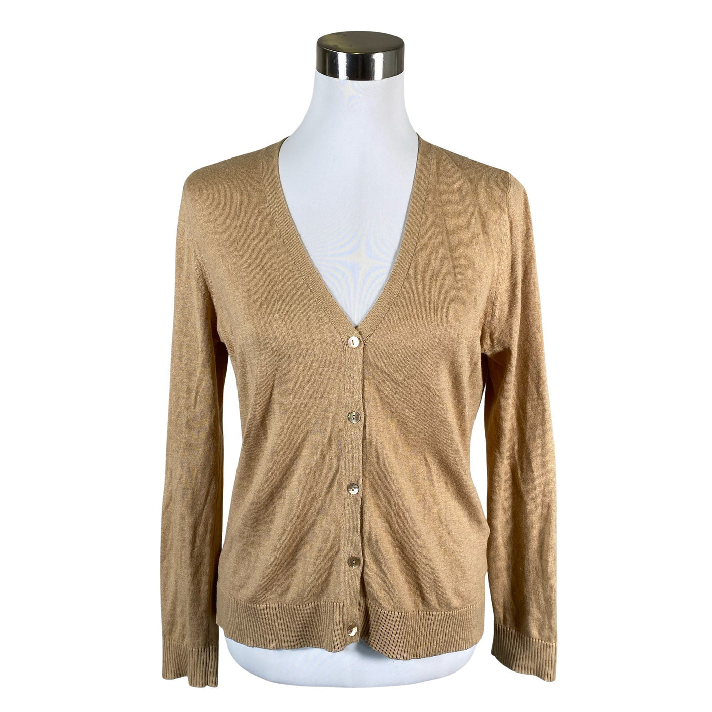 Unisex August Silk - Kardigan, suurus 40 - Beige (1)