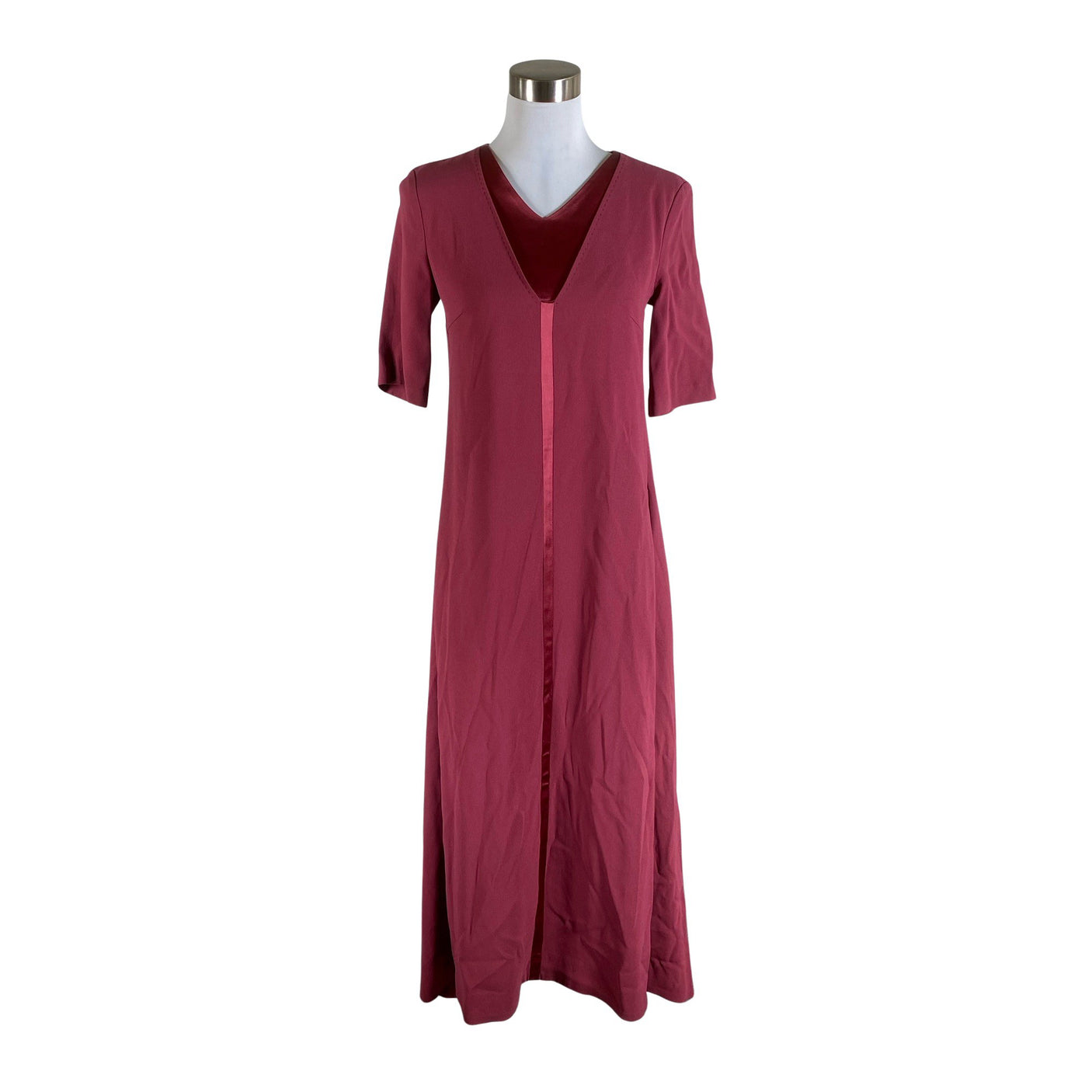 Unisex Ivo Nikkolo - Pidulik kleit, suurus 34 - Veinipunane (1)