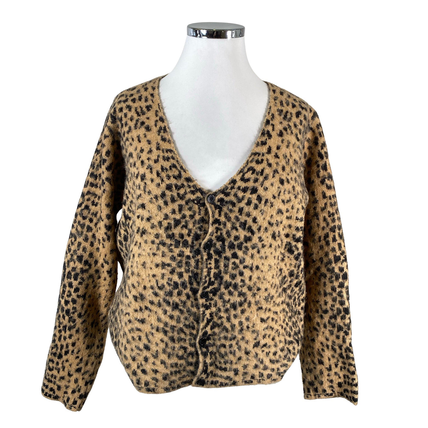 Unisex Jade - Kardigan, suurus 42 - Pruun (1)