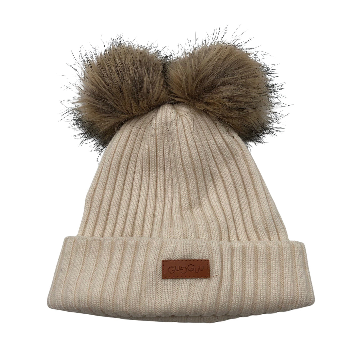Unisex Gugguu - Talvemüts, suurus 50 - 52 cm - Valge (1)