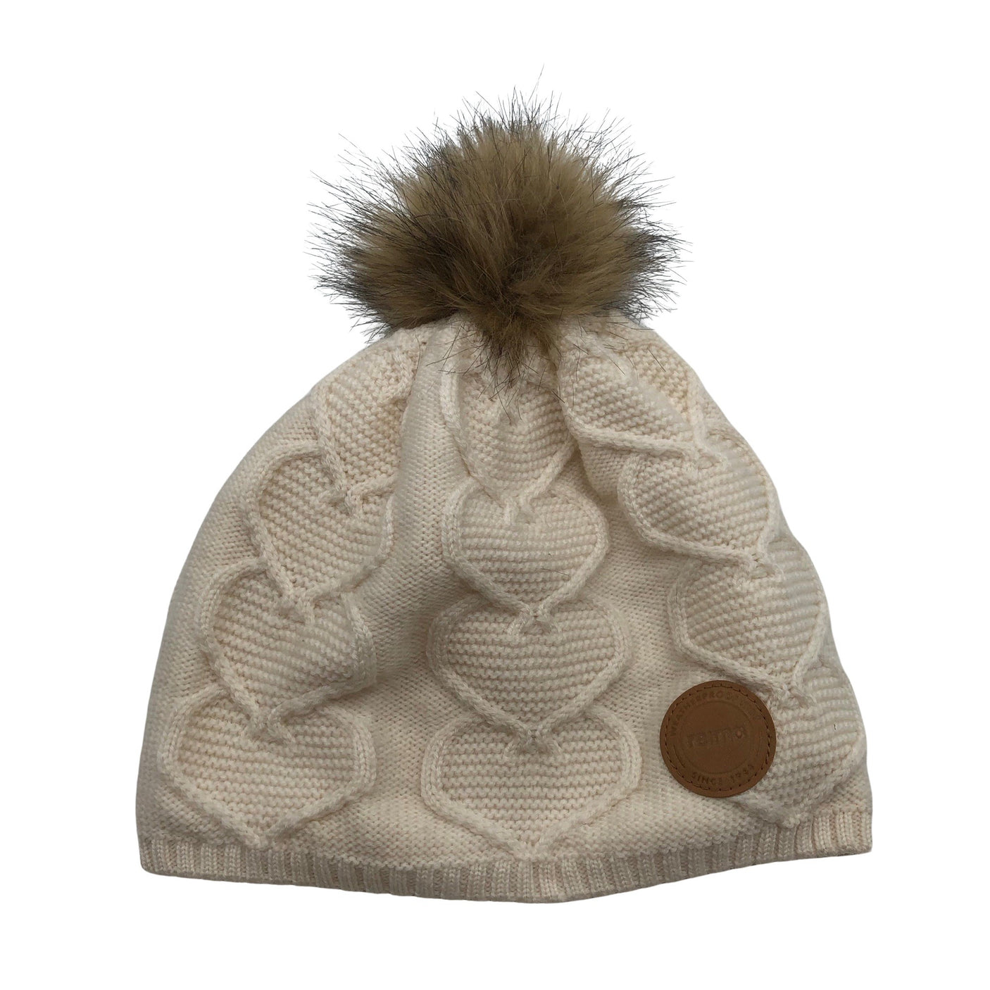 Unisex Reima - Talvemüts, suurus 52 - 54 cm - Looduslik valge (1)