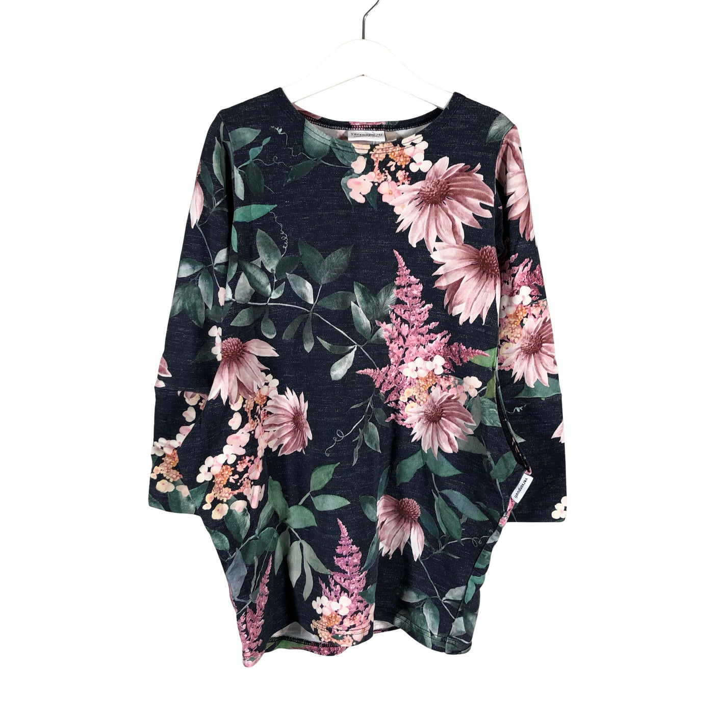 Unisex Versonpuoti - Trikotaažist kleit, suurus 128 - 134 - Sinine (1)