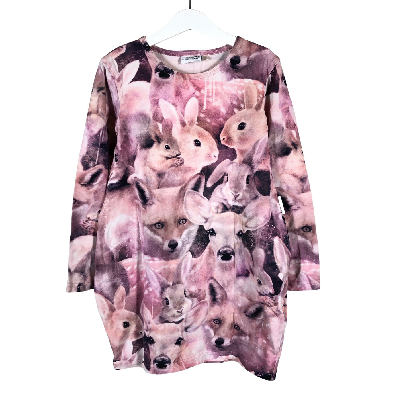 Unisex Versonpuoti - Trikotaažist kleit, suurus 128 - 134 - Lilla (1)