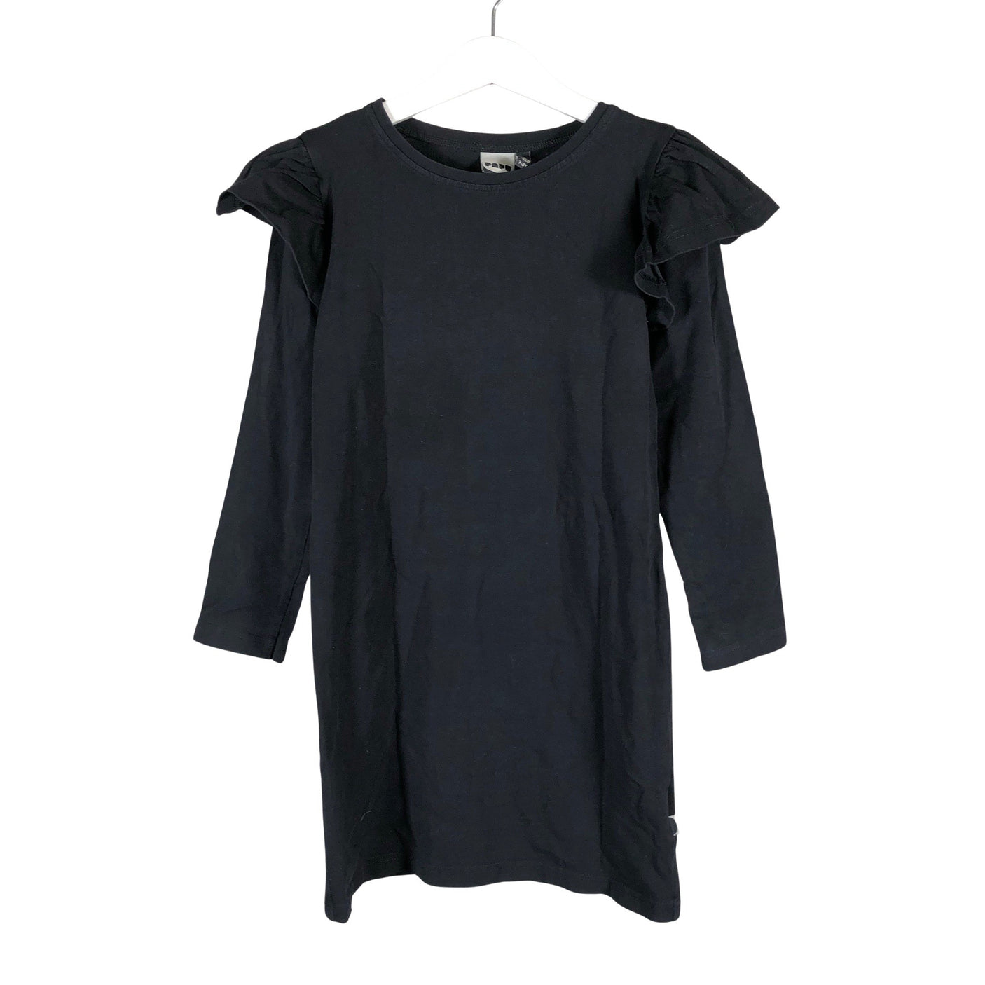 Unisex Papu - Trikotaažist kleit, suurus 122 - 128 - Must (1)