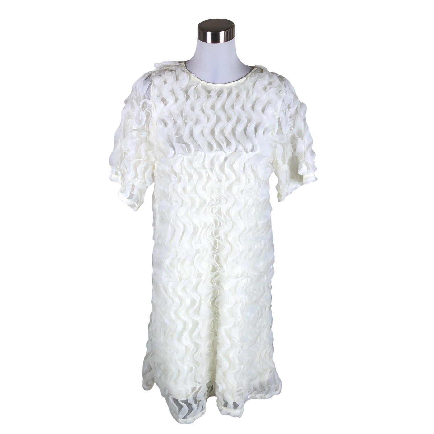 Unisex Culture - Mitteveniv kleit, suurus 36 - Valge (1)