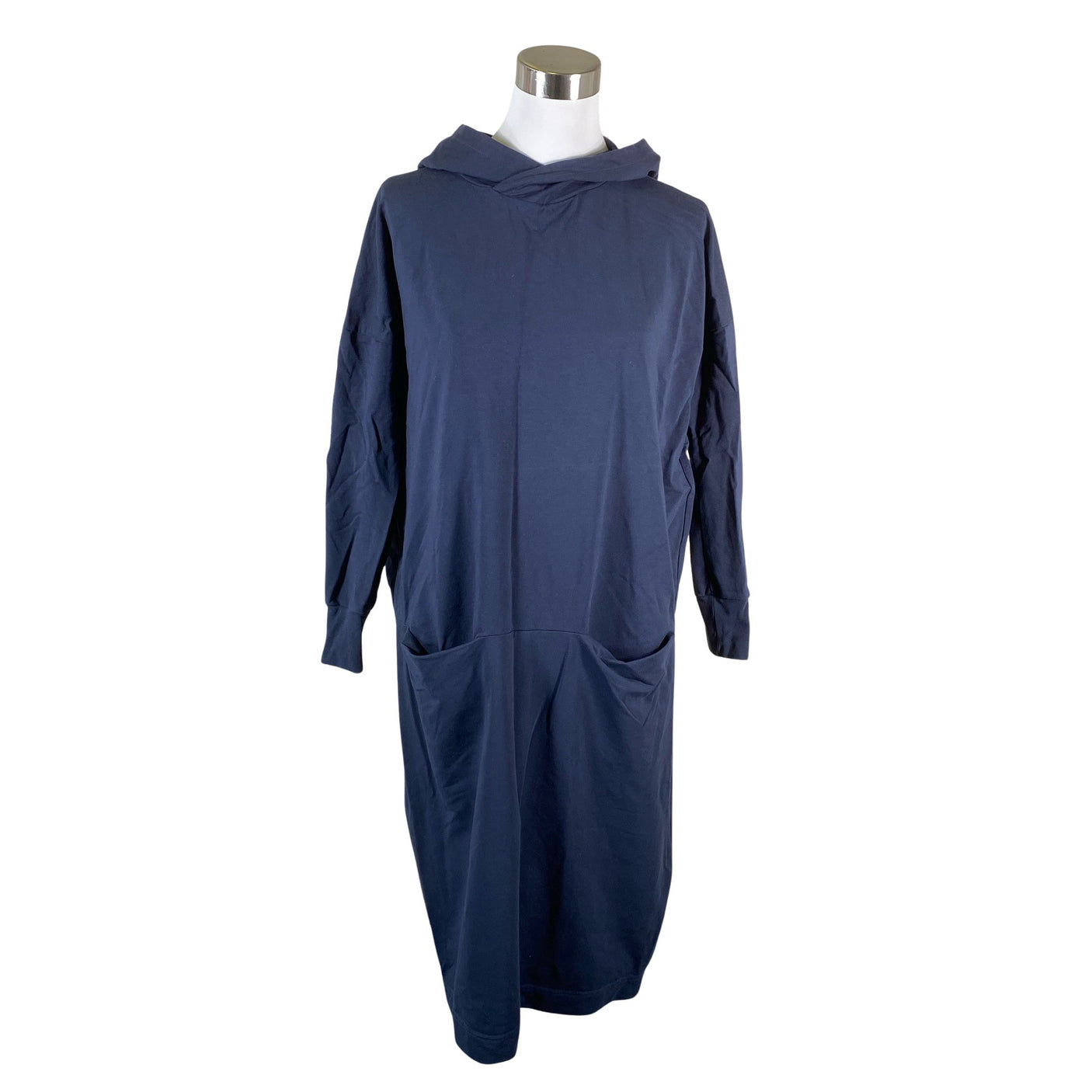 Unisex Papu - Trikotaažist kleit, suurus 34 - Sinine (1)