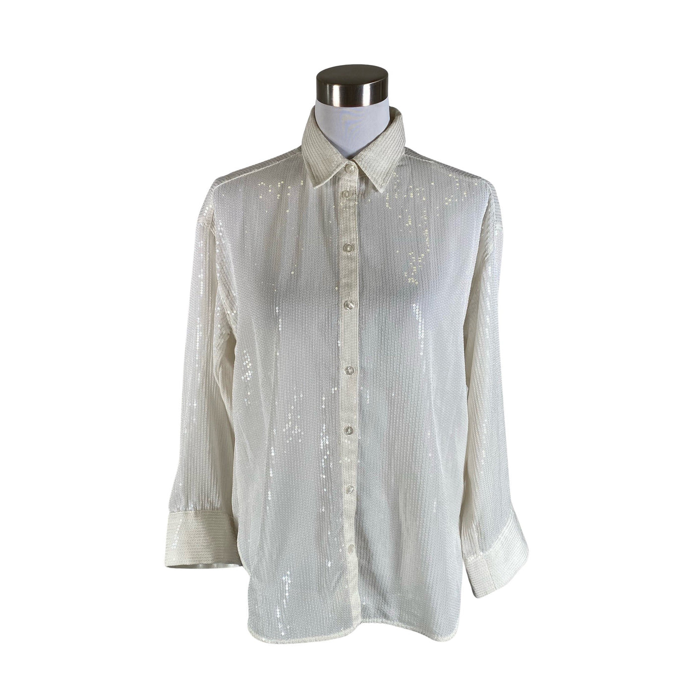 Unisex Luhta - Pidulik pluus, suurus 34 - Looduslik valge (1)