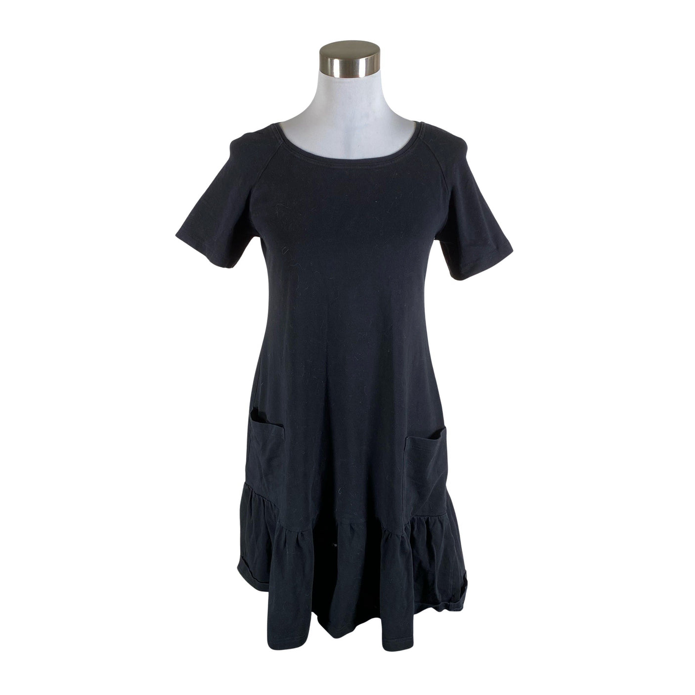 Unisex Ehta - Trikotaažist kleit, suurus 36 - Must (1)