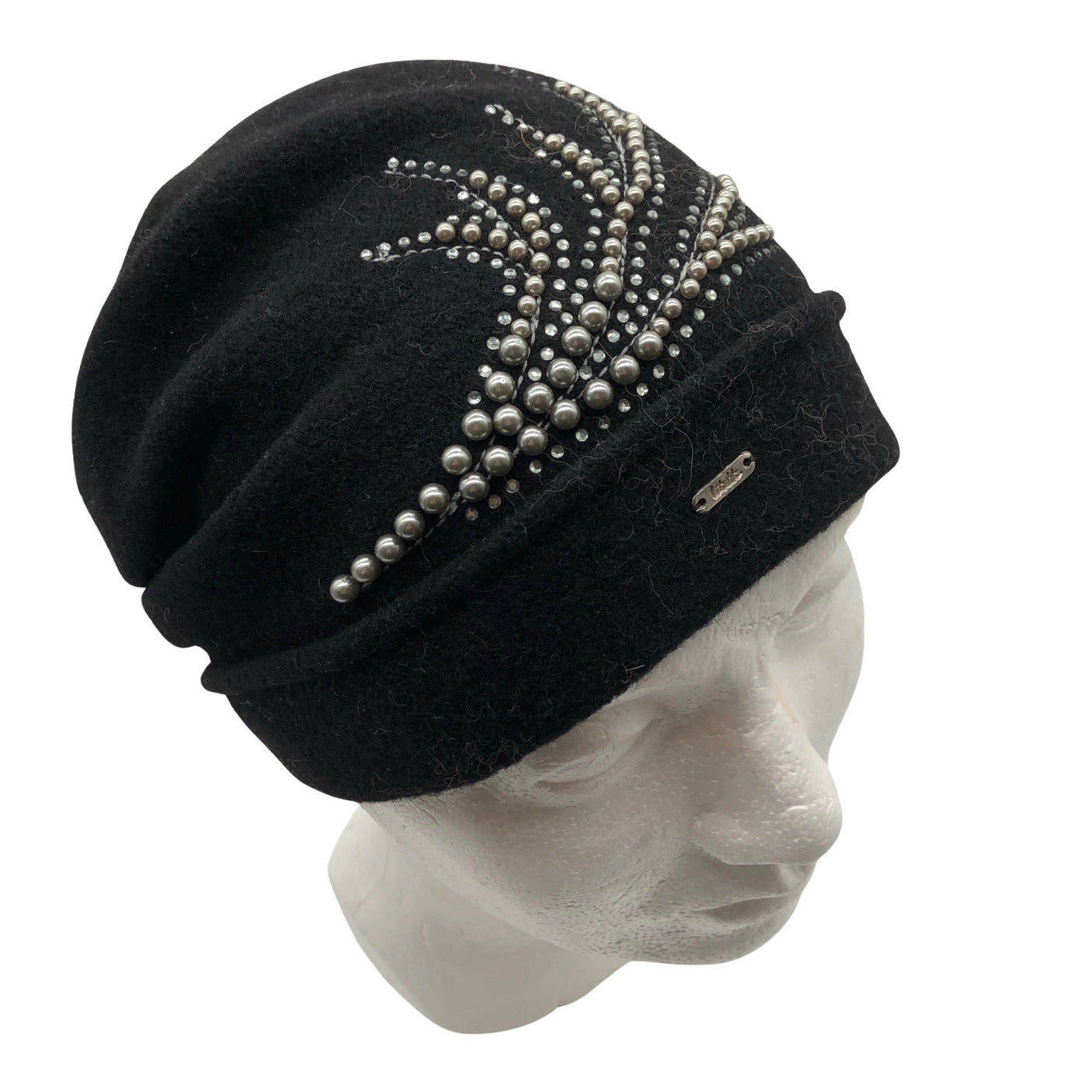 Unisex Willa - Talvemüts, suurus 54 - 56 cm - Must (1)