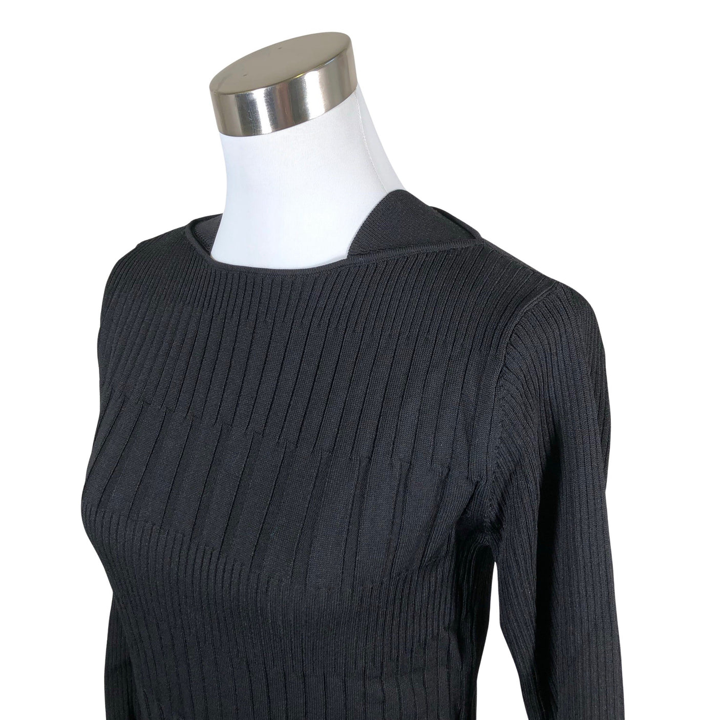 Unisex Andiata - Kootud kleit, suurus 40 - Must (3)