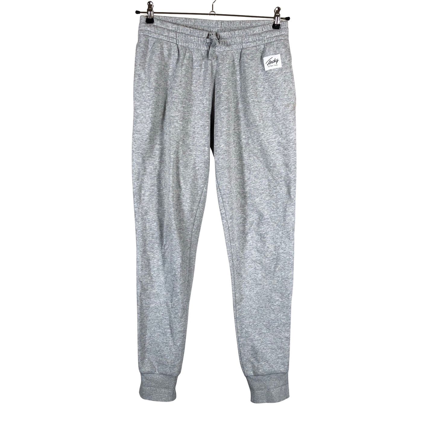 Unisex Andy by Frank Dandy - Dressikangast püksid, suurus 38 - Hall (1)