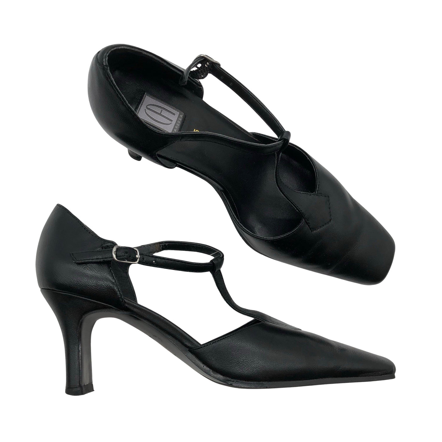 Unisex Caressa - Pidulikud kontsakingad, suurus 38 - Must (1)