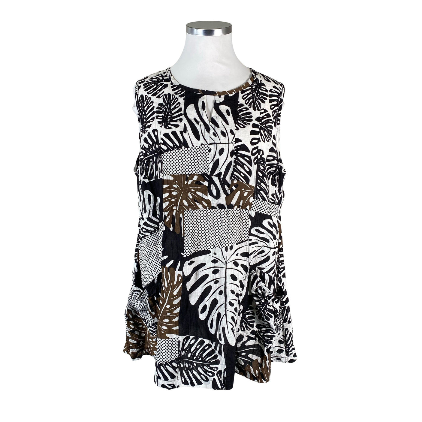 Unisex Lena - Õhuke tuunika, suurus 48 - Must (1)