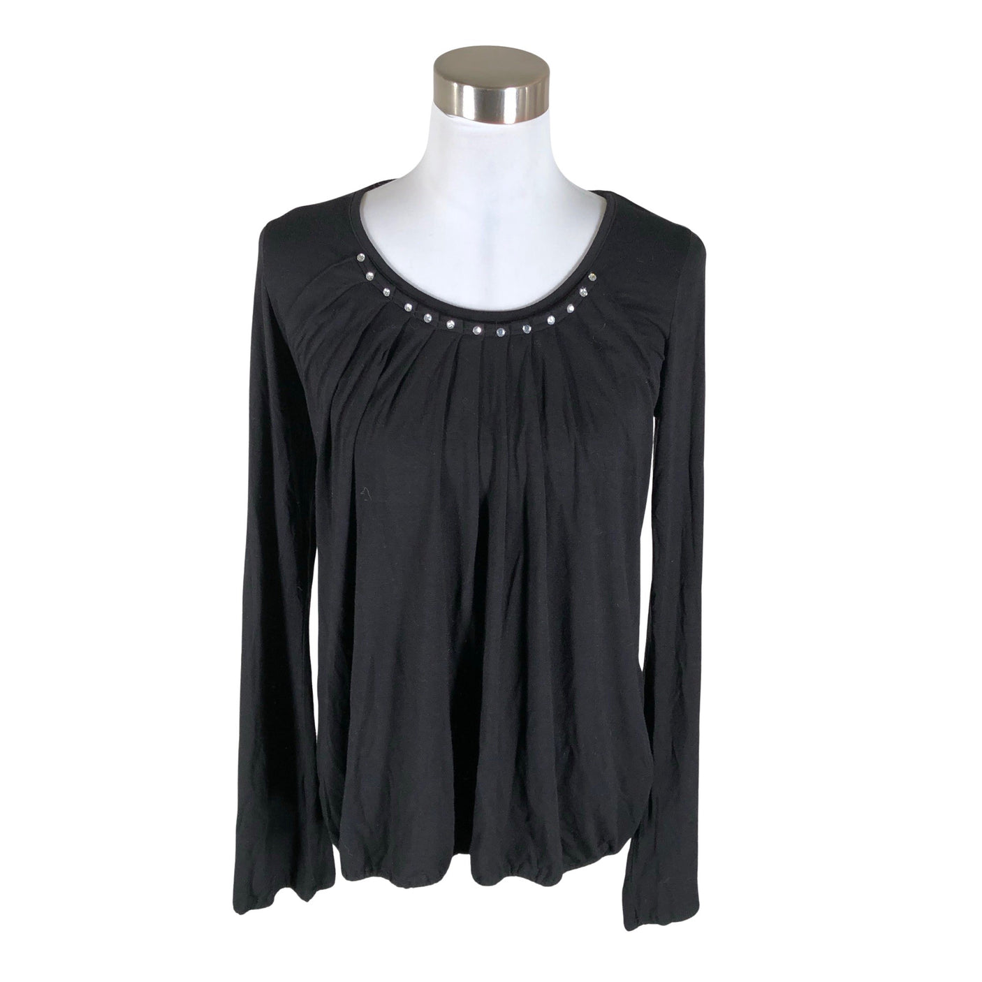 Unisex Mötivi - Trikotaažist pluus, suurus 40 - Must (1)