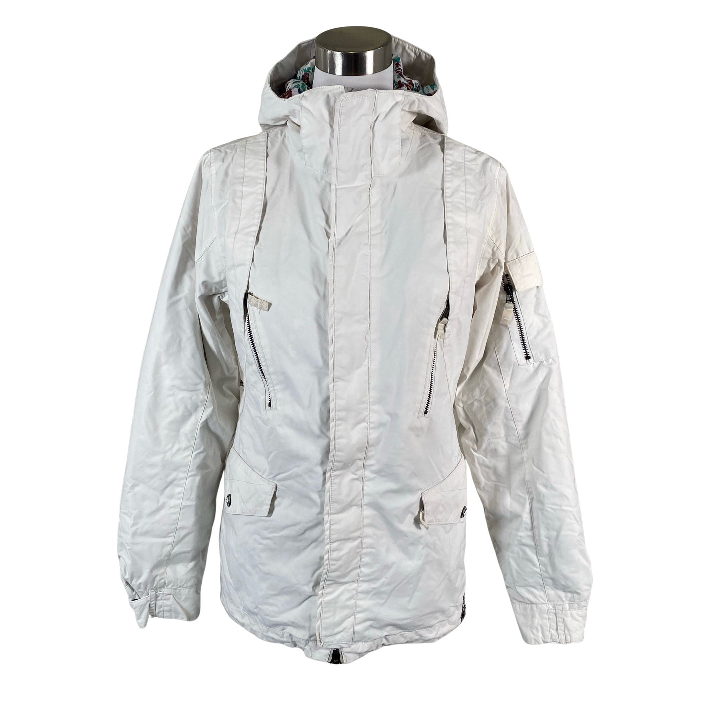 Unisex Burton - Õhem talvejope, suurus 36 - Valge (1)
