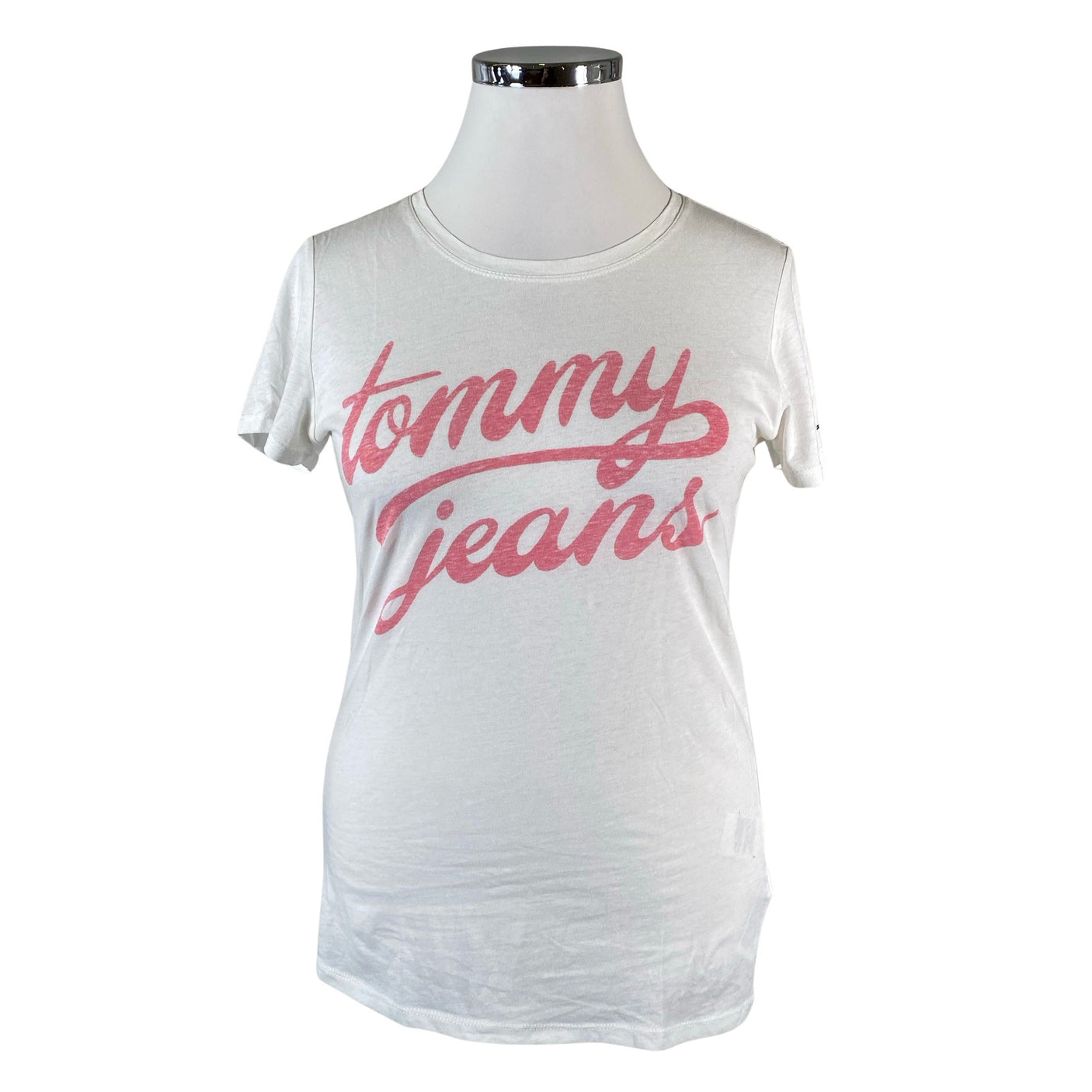 Unisex Tommy Jeans (Tommy Hilfiger) - T-särk, suurus 42 - Valge (1)