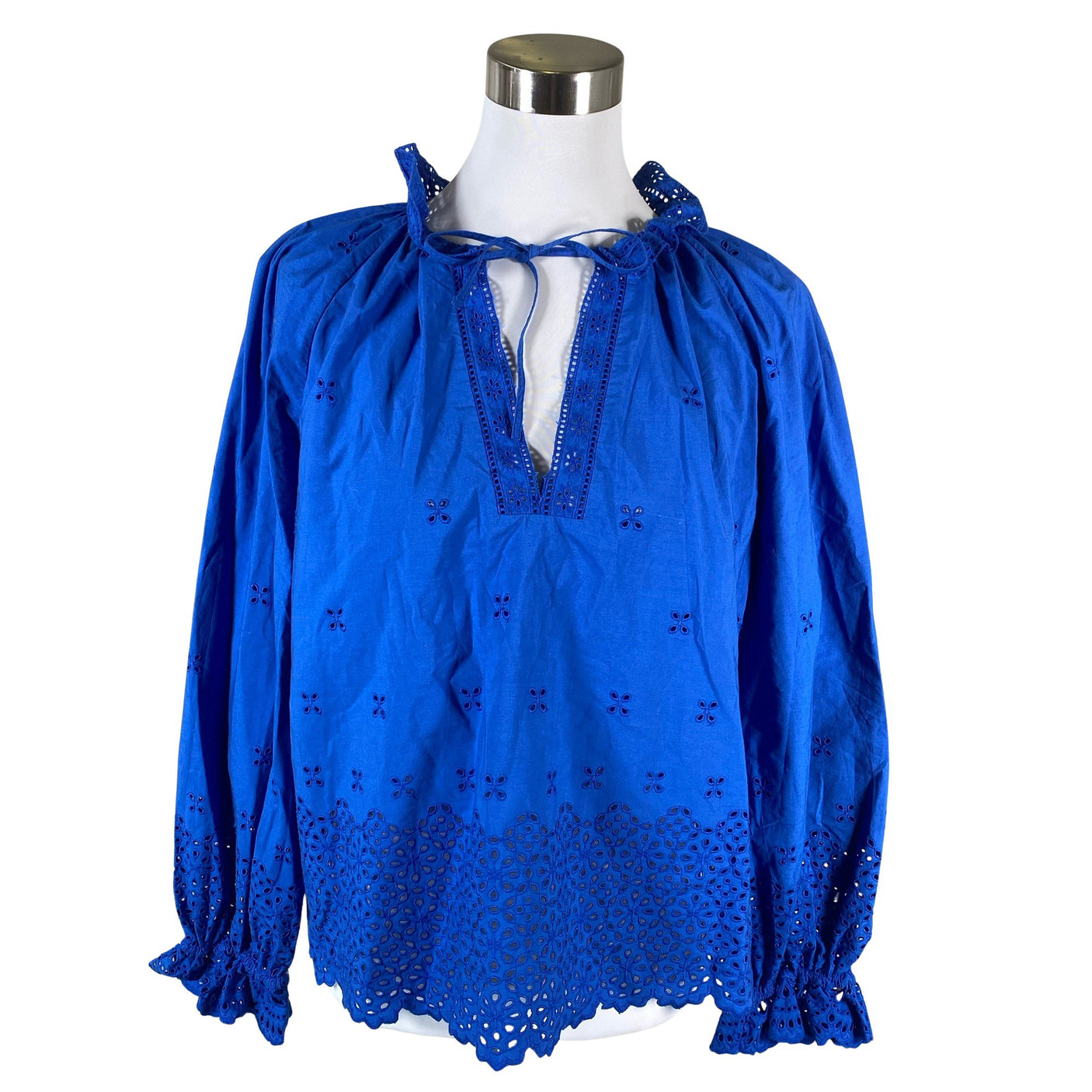 Unisex Ulla Johnson - Pluus, suurus 38 - Sinine (1)