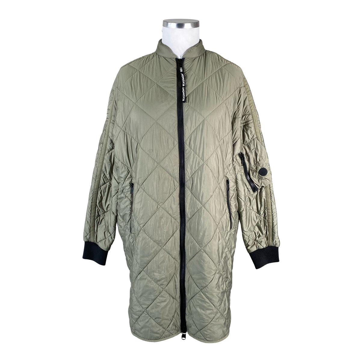 Unisex Beaumont - Tepitud jope, suurus 42 - Roheline (1)
