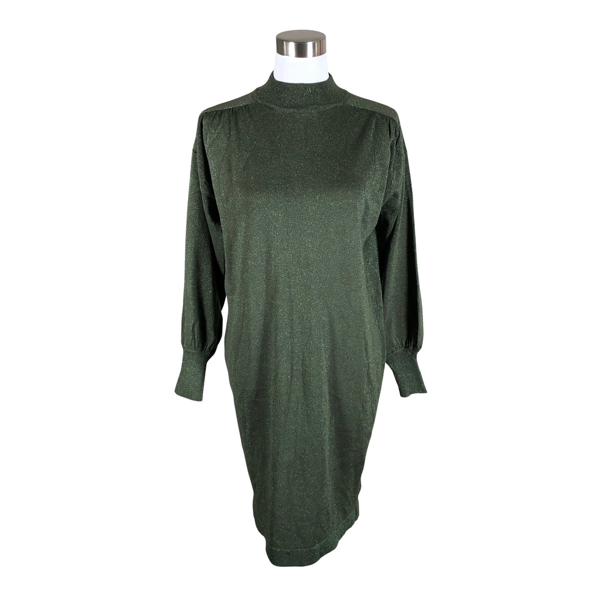 Unisex Kaffe - Kootud kleit, suurus 38 - Roheline (1)