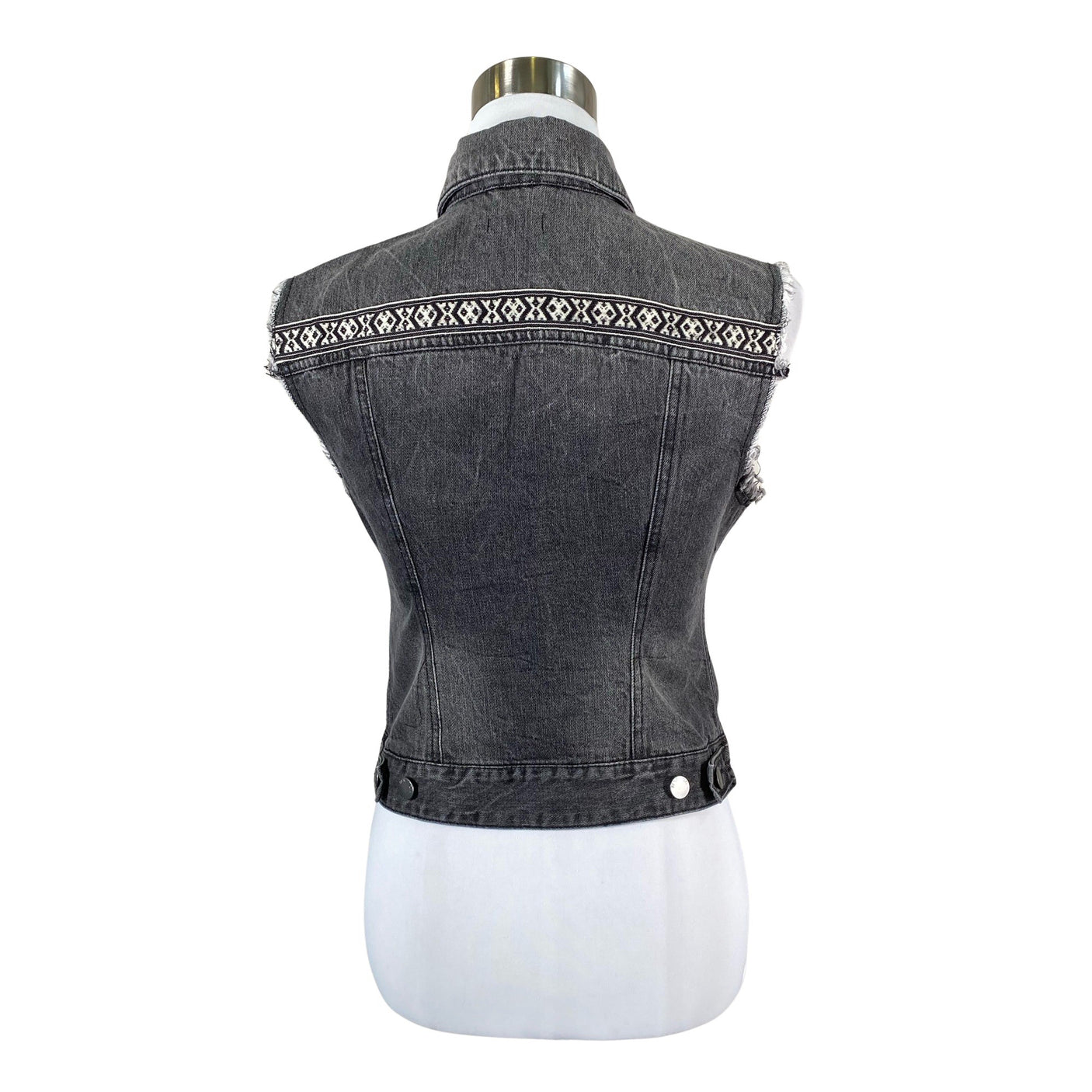 Unisex Benetton - Teksavest, suurus 36 - Hall (2)