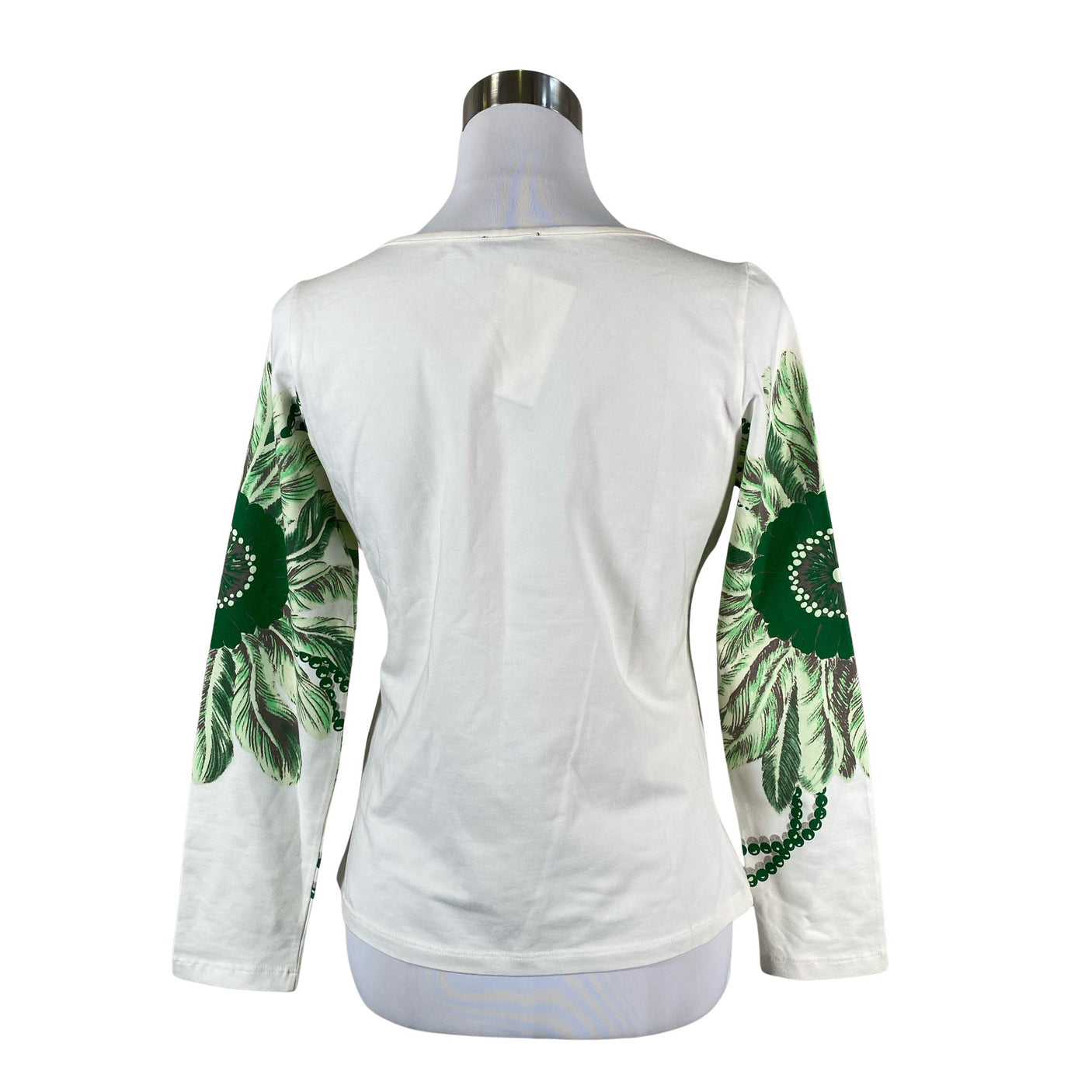 Unisex Rosner - Trikotaažist pluus, suurus 40 - Looduslik valge (2)