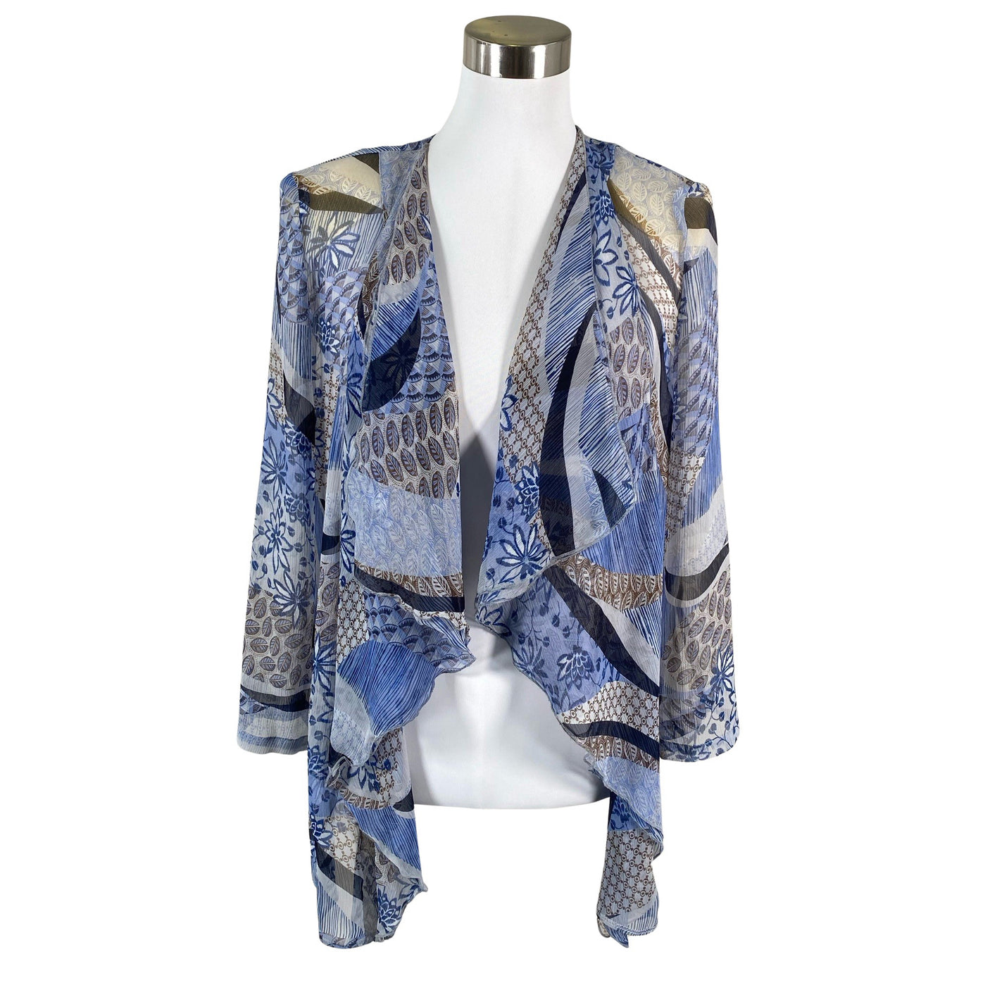Unisex Modelia - Kardigan, suurus 38 - Sinine (1)