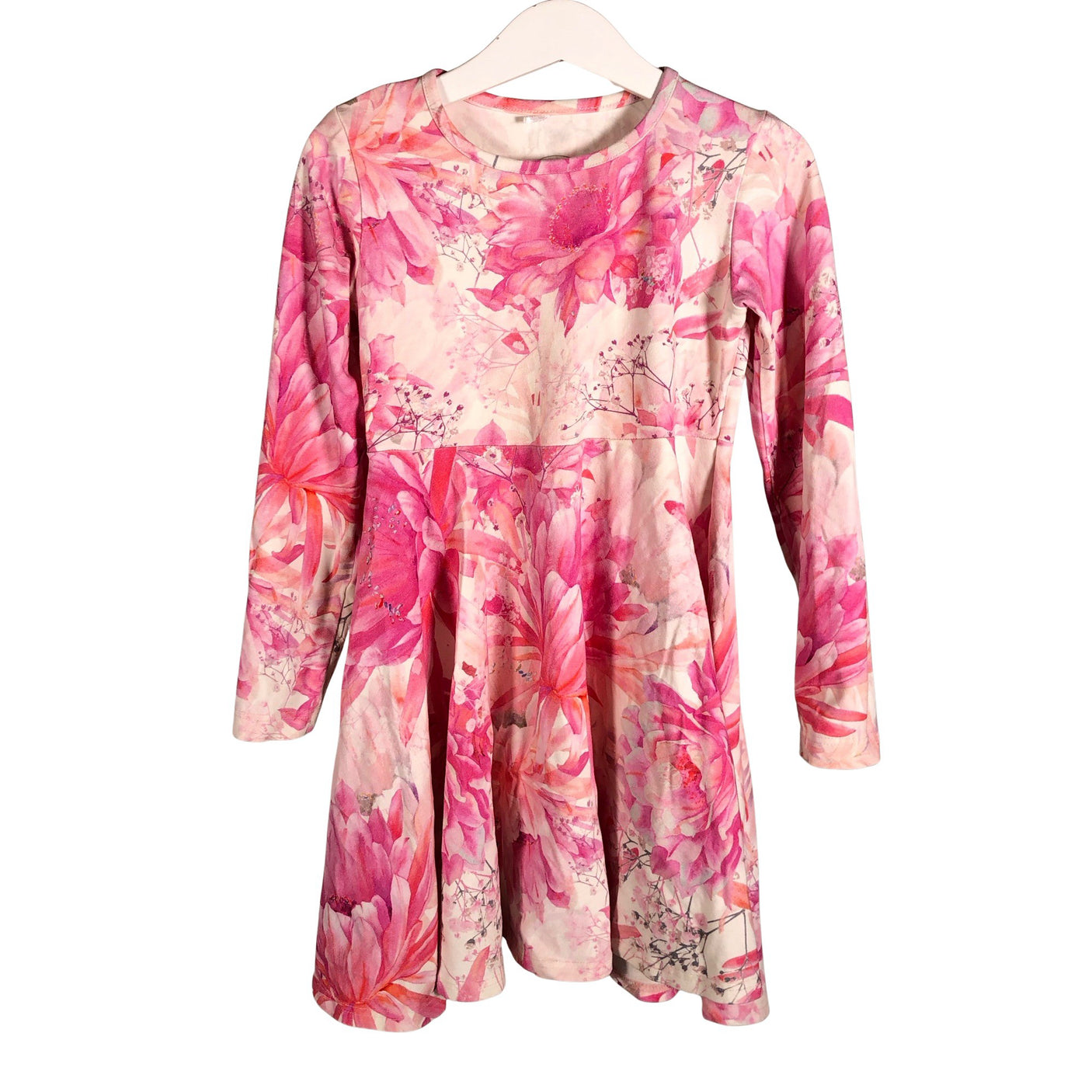 Unisex Metsola - Trikotaažist kleit, suurus 122 - 128 - Roosa (1)