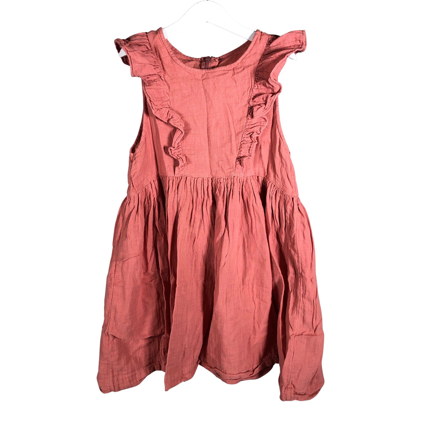 Unisex Petit Bateau - Mitteveniv kleit, suurus 122 - 128 - Heleroosa (1)