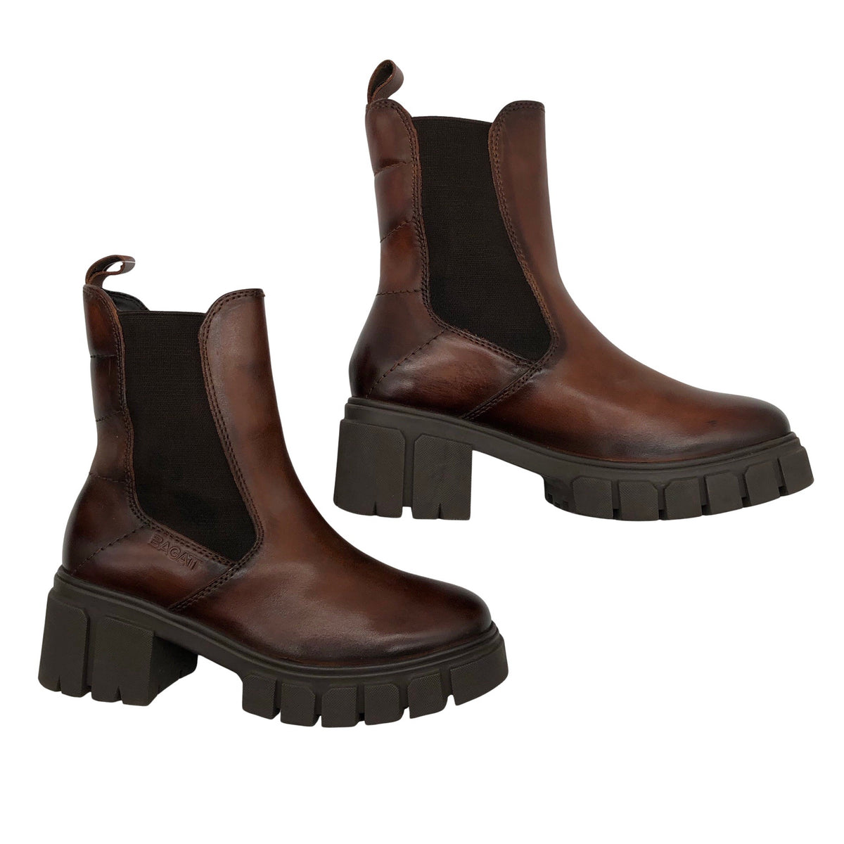 Unisex Bagatt - Poolsaapad, suurus 37 - Pruun (1)