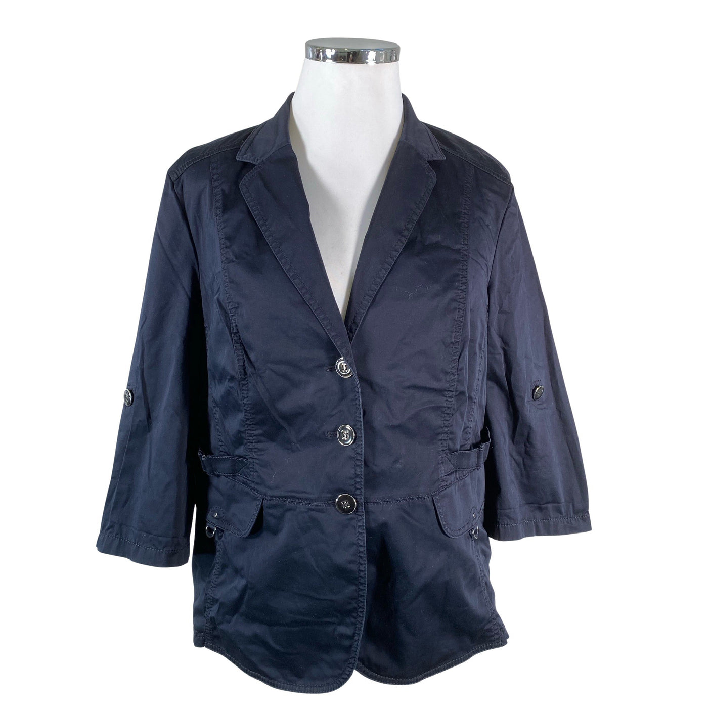 Unisex Gerry Weber - Õhuke jope, suurus 46 - Must (1)
