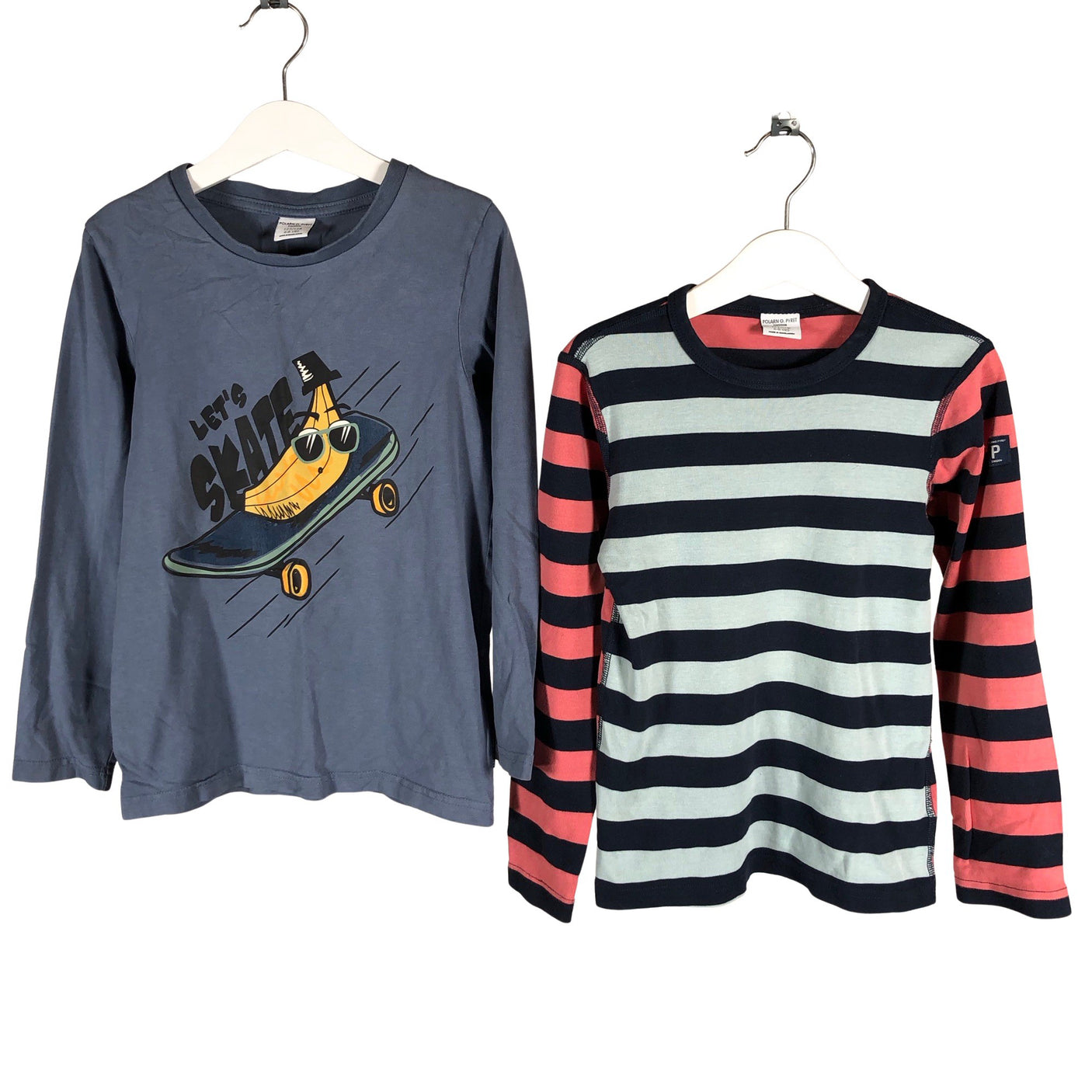 Unisex Polarn O. Pyret - Trikotaažist pluus, suurus 122 - 128 - Sinine (1)