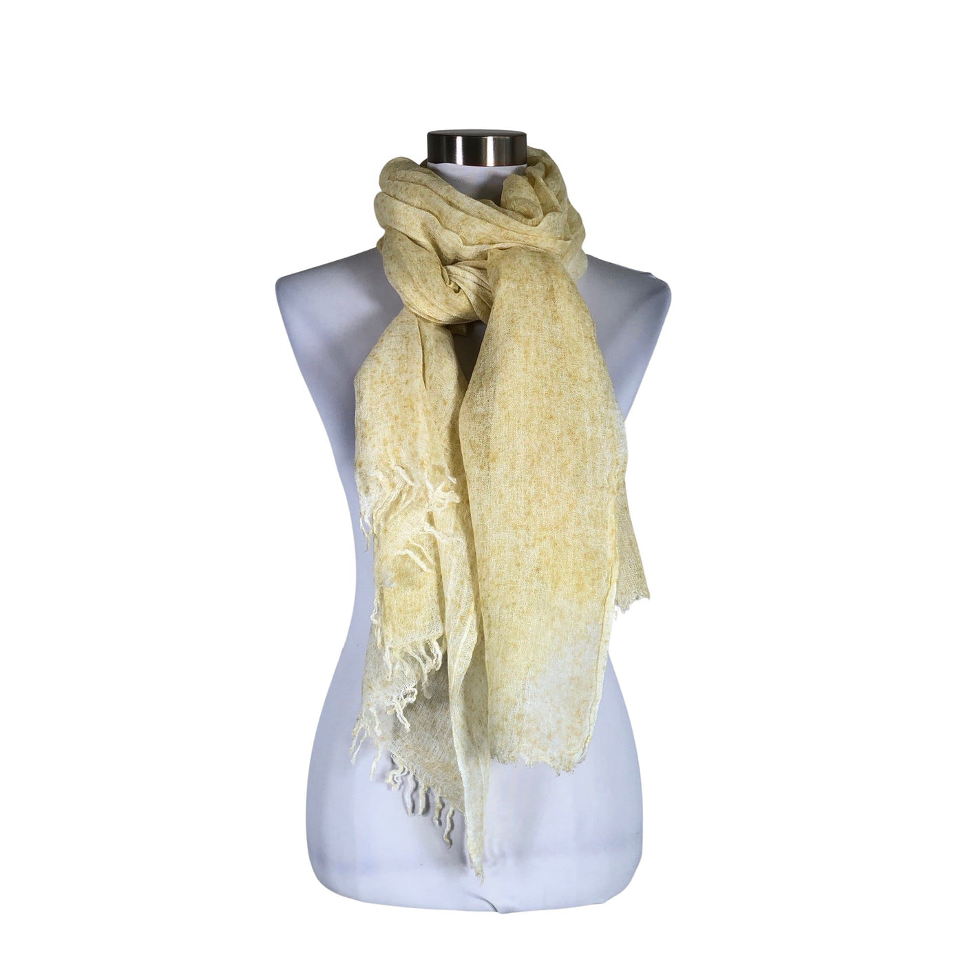 Unisex Your Face - Õhuke sall, suurus Maxi - Kollane (1)